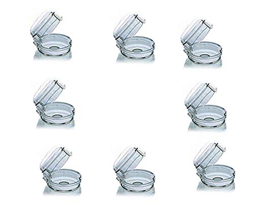 8 Pieces Clear Stove Knob Safety Covers for Gas Stove Child Safety Guards for Burn & Fire Protection, Large Universal Design - Baby Proofing Your Oven Knob Cover & Child Proof Kit - Thumbnail 6