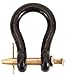 Koch Industries 4002593 Koch /M8195 Heat Treated Heavy Duty Straight Clevis, 1 in X 5-5/16 X 1-5/8 in L, 25000 Lb, 1", Black