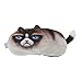 ACTLATI Cute Animal Sleeping Eye Mask Cartoon Animal Sleep Blindfold Cotton Soft Cooling Eyeshade for Travel Home Office Rest Unpleasant Face Cat