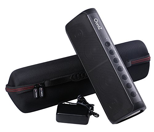 LTGEM Case for Cambridge SoundWorks OontZ Angle 3XL Portable Wireless Large Bluetooth Speaker with Mesh Pocket for Cable.