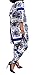 Ofenbuy Womens African Print Pocket 2 Pieces Outfit Crop Top Pants Suits