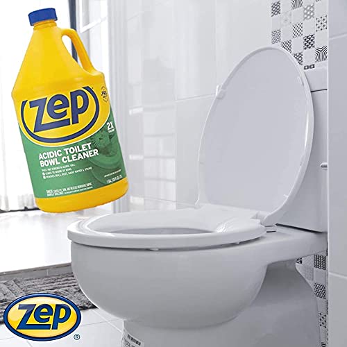 Zep Acidic Toilet Bowl Cleaner 1 Gallon (Case of 4) R437102x Thicker