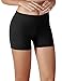 Yogareflex Women's High Wasit Yoga Running Exercise Gym Workout Shorts (S-3XL) , Black , Large