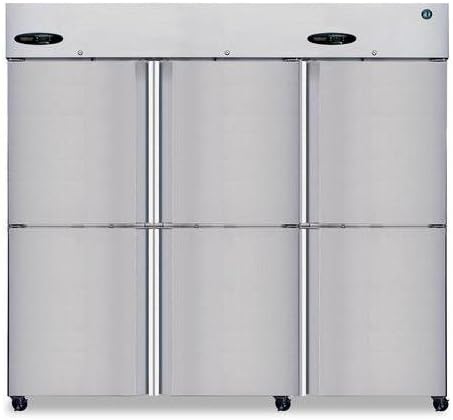 Hoshizaki CF3S-HS, 6 Door, 74 cu ft Half-Door Reach-In Freezer