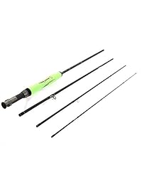 icewei moscas de pesca para caña de pescar y carrete Combos 4pcs Pesca Rod Blanks de viaje con 5   6 WT Fly línea de pesca pesos salmón trucha mosca carretes de pesca poste atuendo en lago Stream