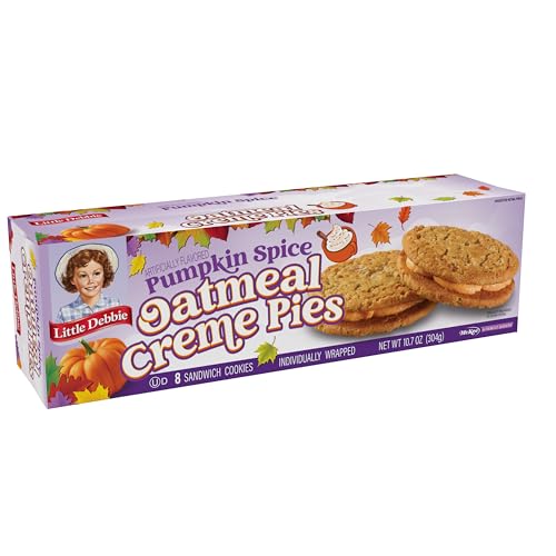 LITTLE DEBBIE PUMPKIN SPICE OATMEAL CRÈME PIES