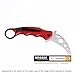 Supersecu® Outdoor Sport Tactical Folding Practice Trainer Training Knife Folded Pocket Knife 3 Color (Red)