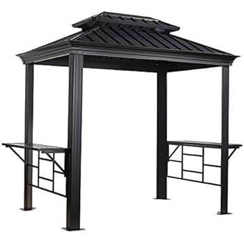 Hardtop grill gazebo