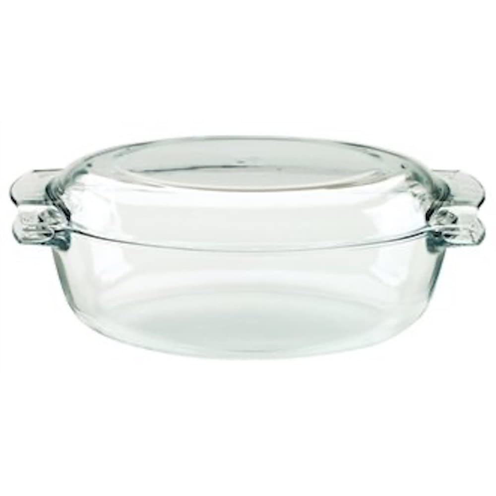 Nextday Catering P591 Pyrex Oval Casserole, 4.5 L Capacity