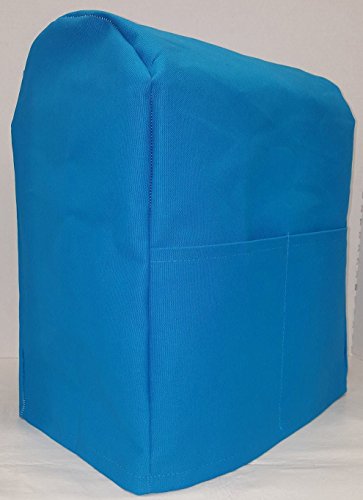 Penny's Needful Things Canvas Cover Compatible for Kitchenaid Stand Mixer (Blue Turquoise, 4.5,5,6qt Lift Bowl)