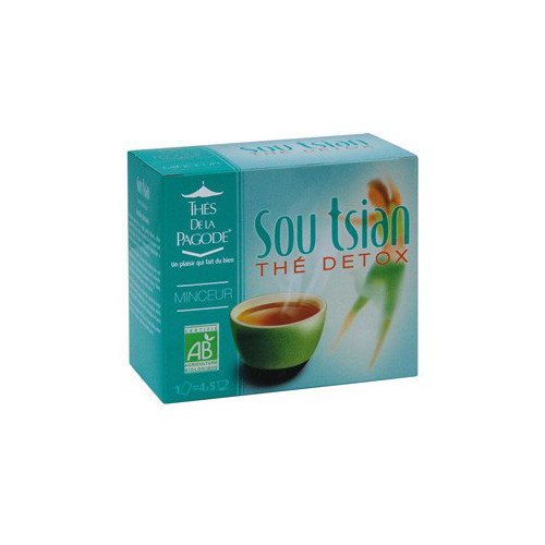 Thés De La Pagode - Healthy Teas - Sou Tsian Thé Detox - 90g (Case of 20) Thés De La Pagode - Healthy Teas - Sou Tsian Thé Detox - 90g (Case of 20)