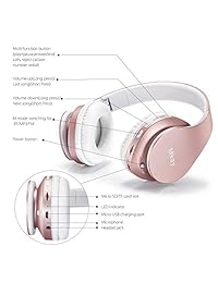 Auriculares Bluetooth inalámbricos sobre la oreja