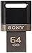 Sony 64GB USB 3.0 Flash Drive for Smartphone and Tablets (USM64SA3/B)