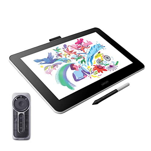 Wacom DTC133W0A One Digital Drawing Tablet with Screen, Inch Graphics  Display for Art and Animation Begin