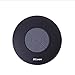 Bluetooth Shower Speaker, Water Resistant, Hands Free Portable Speakerphone with Microphone, 6 Hours of Playtime, Dedicated Suction Cup for Showers, Bathroom, Pool, Boat, Car, Beach, and Outdoor Use (Black)