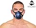 Sky Tree Fitness Hypoxic Mask - High Altitude Resistance Mask - Includes Free Carrying Case (Black, Small)