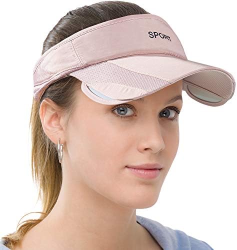 Women Sports Visors Sun Protection Hats Summer Wide Brim Adjustable Golf Tennis Women Sports Visors Sun Protection Hats Summer Wide Brim Adjustable Golf Tennis