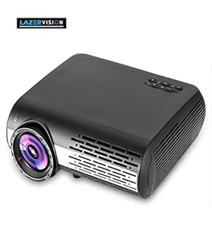 LAZERVISION LV510 , 5800 Lumens Full HD LED Projector 1080P, HDMI USB VGA AV , Specially Design for School and Coaching CENTRES.