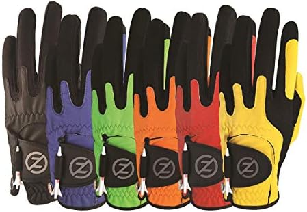 Zero Friction Men’s Compression-Fit Synthetic Golf Glove, Universal Fit One Size Zero Friction Men’s Compression-Fit Synthetic Golf Glove, Universal Fit One Size