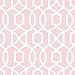Wall Pops NU1420 Pink Grand Trellis Peel and Stick Wallpaper