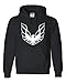 Large Black Adult Pontiac Firebird Logo GTA Trans-Am Retro Sweatshirt Hoodie