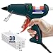 Hot Glue Gun kits -- RAGNAROS 60 Watt best Hot Melt Glue Gun- High-Tech Electronic PTC heating technology For Arts & Crafts, & Sealing and Quick Repairs,Green (30 hot glue gun sticks INCLUDED)
