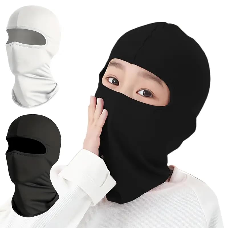 Kids Cycling-Mask Balaclava Breathable Sun-Protection Windproof Face Covering Caps for All Season Boys Girls