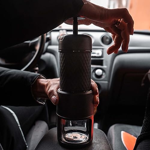 STARESSO Classic Portable Espresso Machine, Unique 2 in 1 Travel Coffee