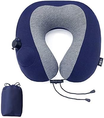 Ohlt J Travel Pillow Press Automatic L Inflatable U Shaped Neck