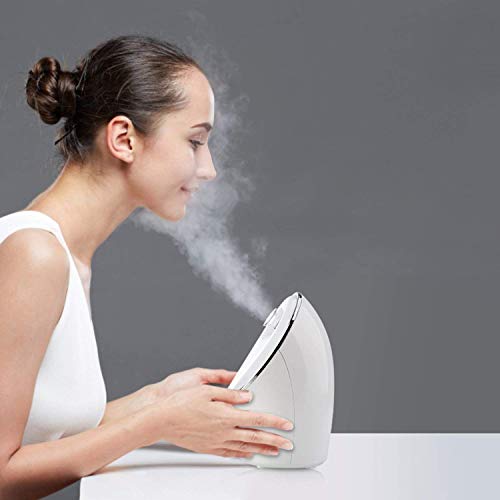 Spaire Facial Steamer Nano Ionic 90ML Face Sauna Spray Hot Mist Humidifier for Moisturizing Cleansing and Skin Care - Thumbnail 6