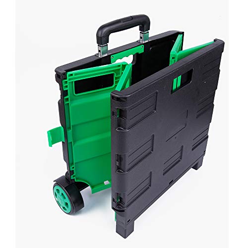 Lumiffy Foldable Utility Cart with Wheels Large Foldable Rolling
