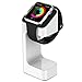 eLander Charging Stand Bracket Docking Station Cradle Holder for All Apple Watch Models Compatible with 38/42mm Series 3 Series 2 Series 1 Sport and Edition (White)