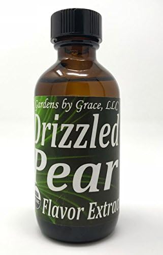 Organic Flavor Extract Pear | Use in Gourmet Snacks, Candy, Beverages, Baking, Ice Cream, Frosting, Syrup and More | GMO-Free, Vegan, Gluten-Free, 2 oz