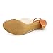 Easy Spirit Senza Peep Toe Slingbacks Shoes Beige Womens