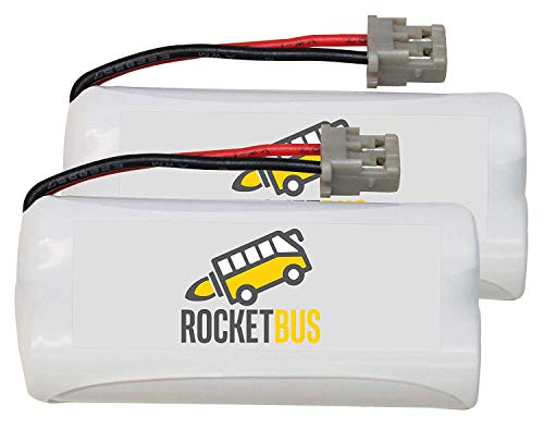 2-Pack RocketBus Replacement Battery for Uniden BT-1016 BT-1021 BT-1025 BT-1008 Cordless Phone Handset System