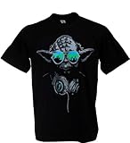 Tshirtmystyle Yoda DJ master Hip Hop Jedi knight Green shade-Medium, Online Clothing Store