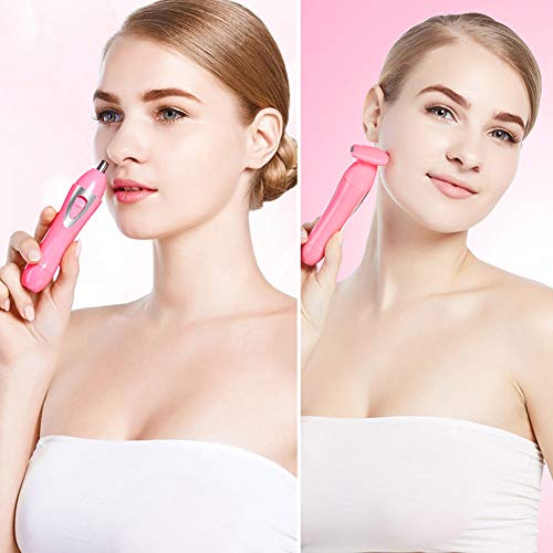 image for Hong S Nose Hair Trimmer Electric 4 in 1 Rechargeable Eyebrow Sideburn