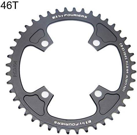 CoURTerzsl 104mm Aluminum Alloy MTB Bike Bicycle Narrow Wide Single Speed Chainring Circle