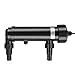 Flexzion Pond UV Lights for Outdoor Ponds - 9W Small Light, 2113-Gal Capacity, 1500L/H UV Pond Clarifier for Outdoor Ponds, Clears Water in Days (CUV-109A)