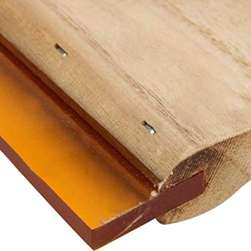 Silk Screen Printing Squeegee Ink Scraper Scratch Board 3 Pcs/Set Wooden Handle Silk Ink Scraper Blade Tool - Thumbnail 3