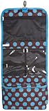 J Garden Polka Dot Print Collection Hanging Toiletry Bag