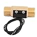 uxcell G1/2 inches Thread Liquid Water Flow Sensor Switch Flowmeter Fluidmeter 1.2-12L/min 70W