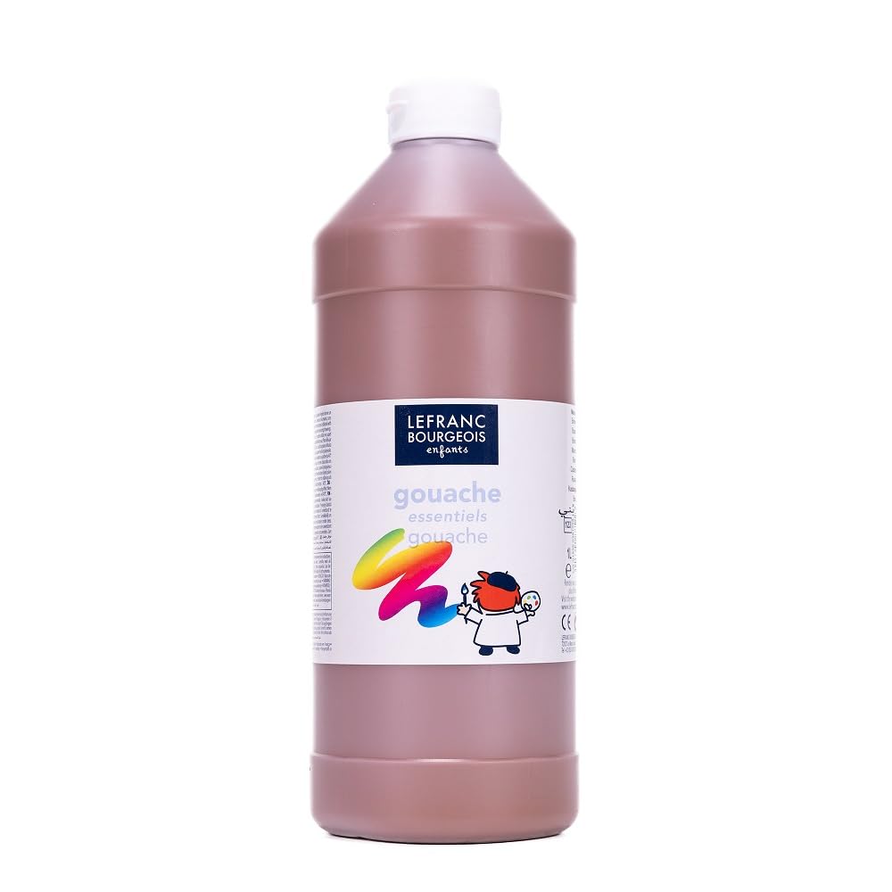 Lefranc Bourgeois Gouache, brown, 8,3 x 8,3 x 23,8 cm