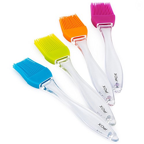 XChef Silicone Basting Pastry Brushes for Cooking BBQ Meat Cakes