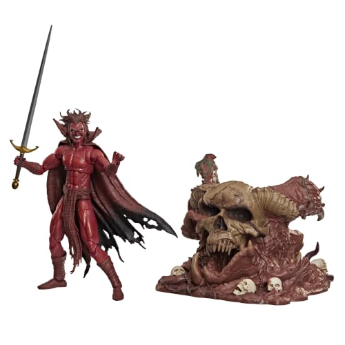 ハズブロ（Hasbro）MARVEL マーベルレジェンド・シリーズ マーベル コミック メフィスト 15㎝ アクションフィギュア デラックス版 地獄の玉座付き G2104 正規品
