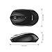 TECKNET Ergonomic Mouse, Rechargeable 2.4G+Bluetooth Vertical Mice 6 DPI Adjustable, Wireless Optical Carpal Tunnel Mouse for Right Hand, Silent 6 Buttons for Laptop, PC, MacBook, iPad - Deep Black