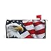 KUWT Magnetic Mailbox Cover American Flag Eagle Home Garden Yard Outdoor Deco