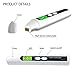 Skin Analyzer Skin Moisture Analyzer Facial Moisture Meter Skin Care Water Oil Tester Detector Portable Easy Operate Digital Skin Moisture Sensor for Beauty Salon Spa Home Travelling Gift Girls Women