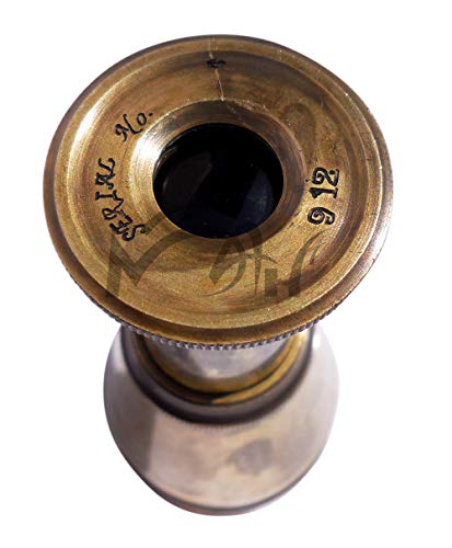 MAH Pocket Telescope with Leather Box - Best Gift for Anyone. C-3230
