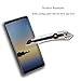 for Galaxy Note 8 Privacy Anti-Spy Tempered Glass Screen Protector,Onexix[9H Hardness][Bubble Free][Anti-Scratch][Anti-Fingerprint] Tempered Glass Screen Protector for Samsung Galaxy Note8 (Black)